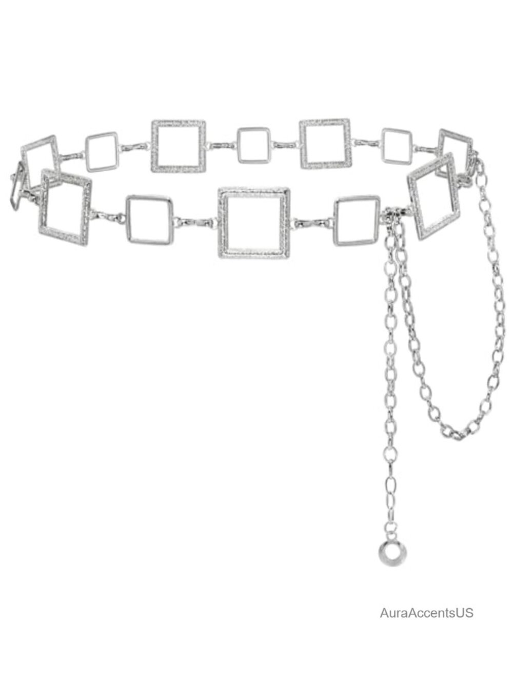 Adjustable Alloy Waist Chain Body Jewelry for Dresses